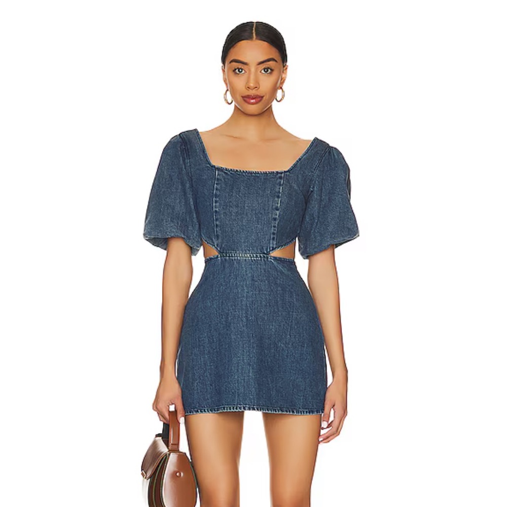 Show me your mumu denim dress